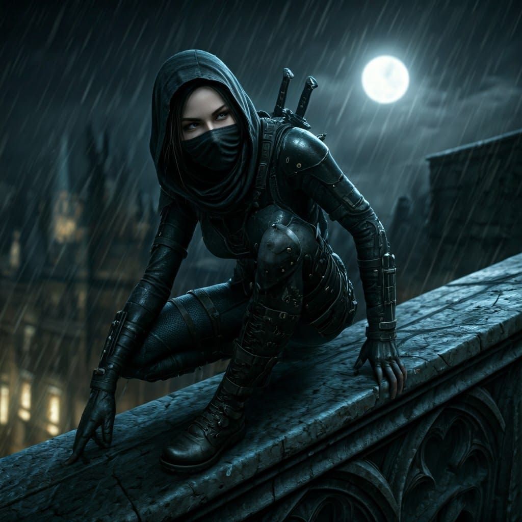 The assassin  by @BlueCat