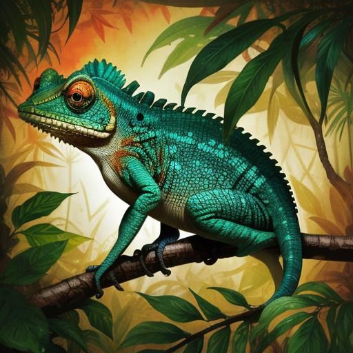 Chameleon   by @MissVormt