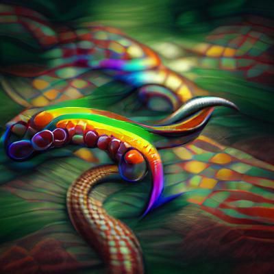 Rainbow serpent 8k resolution deviantart - AI Generated Artwork ...