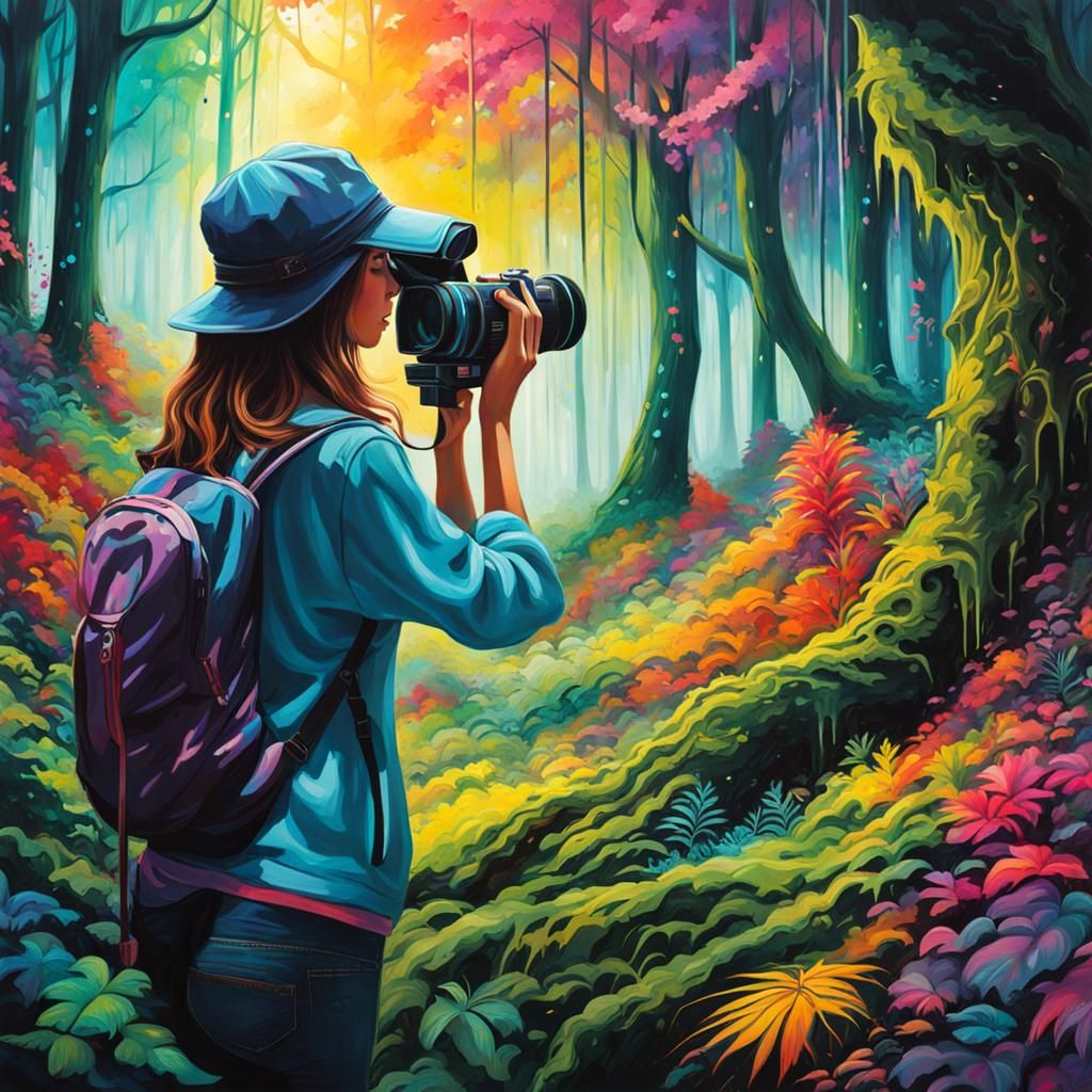 Photographer woman