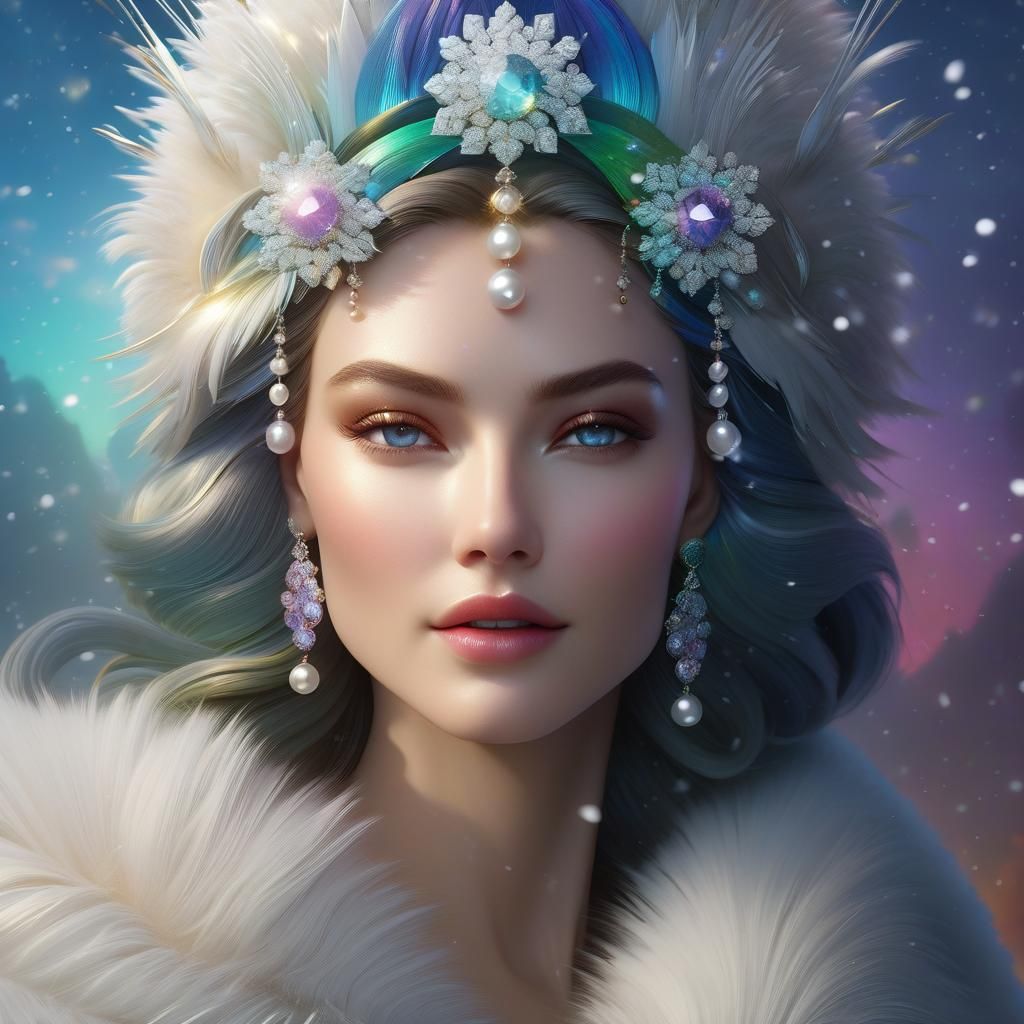 SNOWQUEEN 1 AI Generated Artwork NightCafe Creator