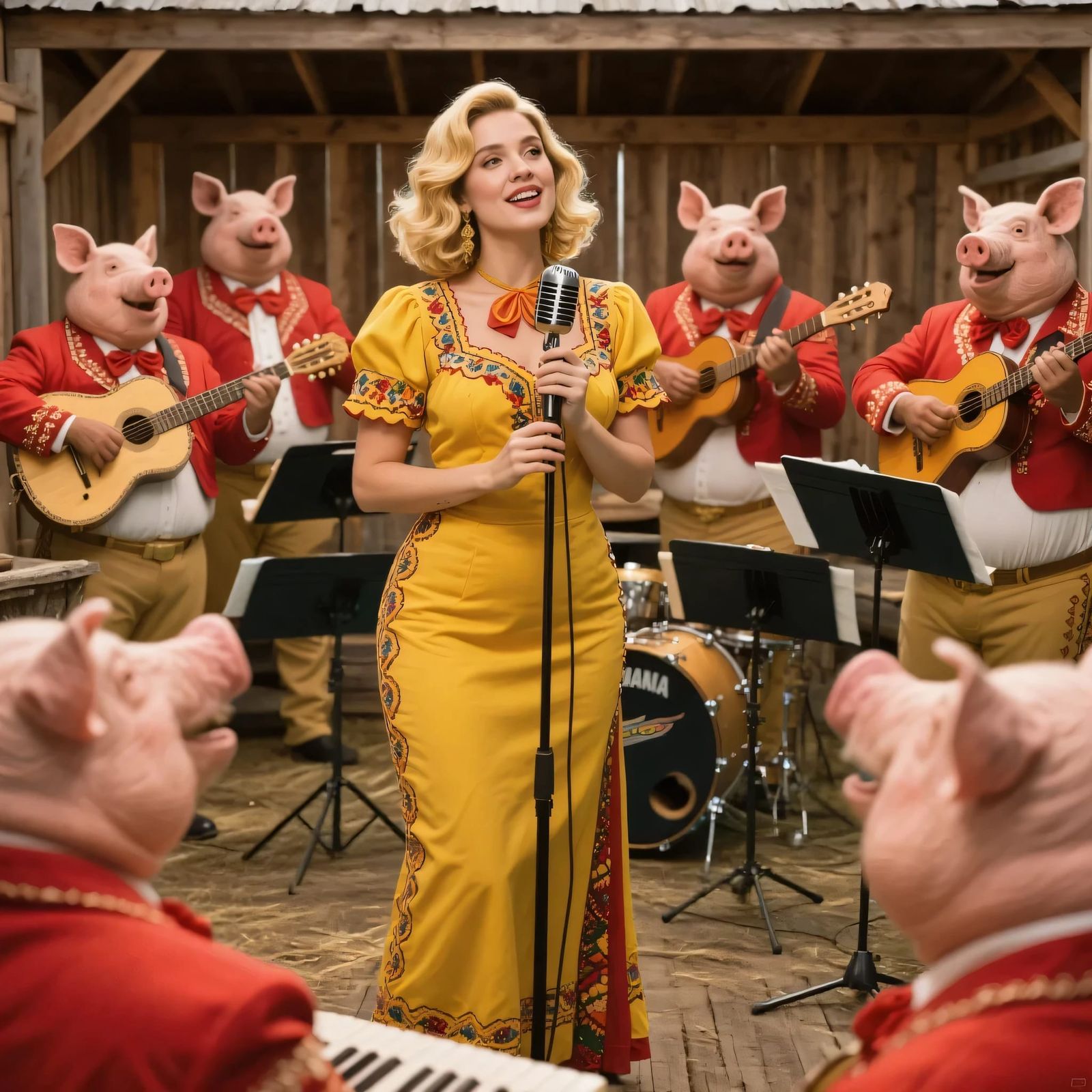 The Mariachi Band Rehearsal