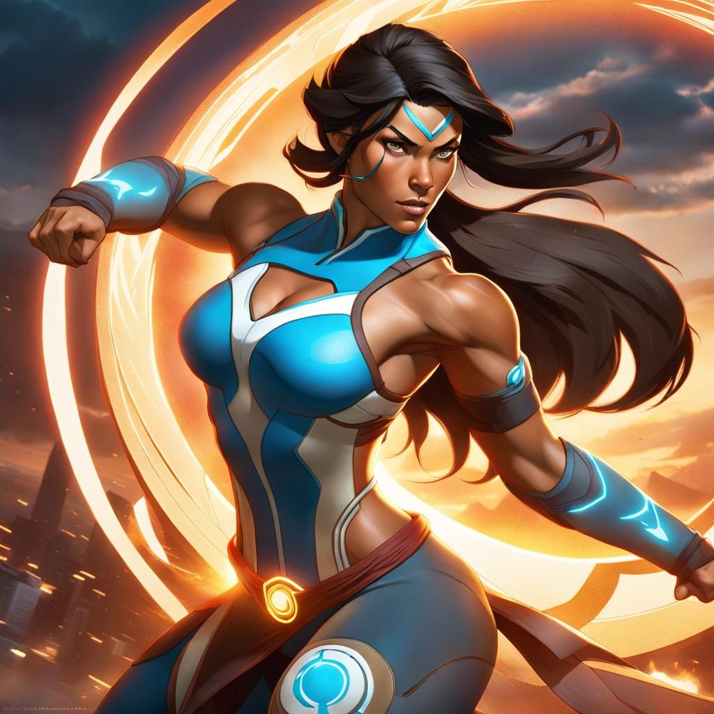 Avatar Korra - AI Generated Artwork - NightCafe Creator