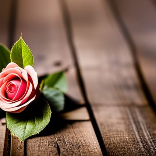 Photograph of a rose