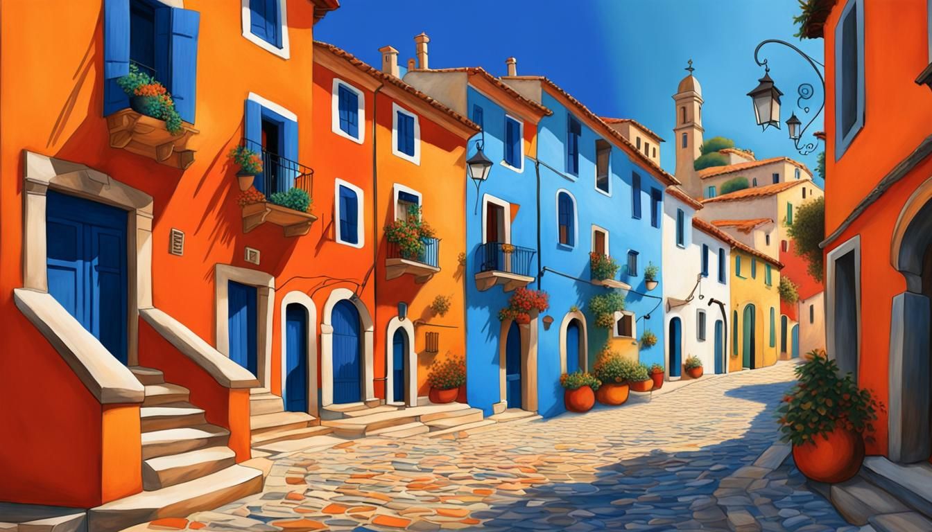 Mi dulce hogar (My Sweet Home) AI Generated Artwork NightCafe Creator