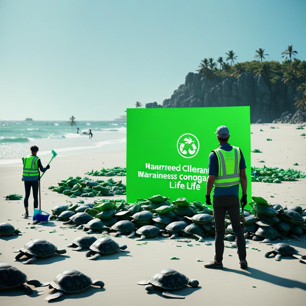 Ocean Cleanup Volunteers Find Hope for Marine Life