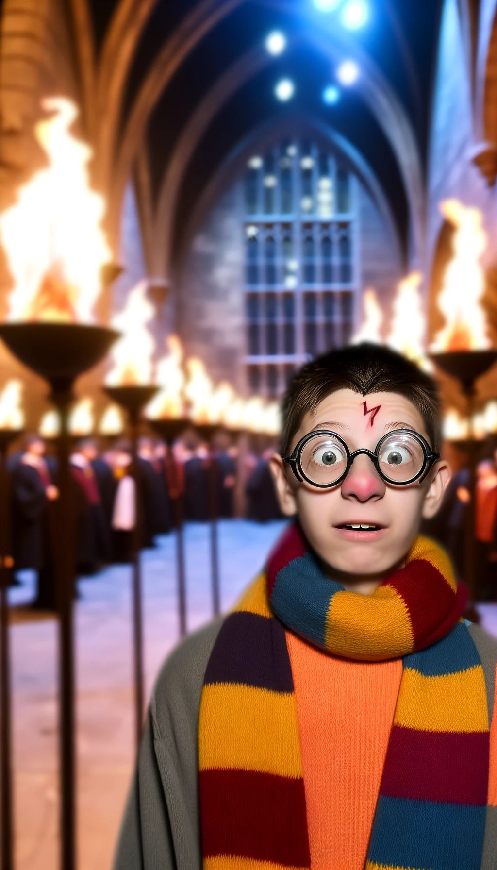 Hardy Pothead at Hogwhats? (WTF DALL-E 3!)