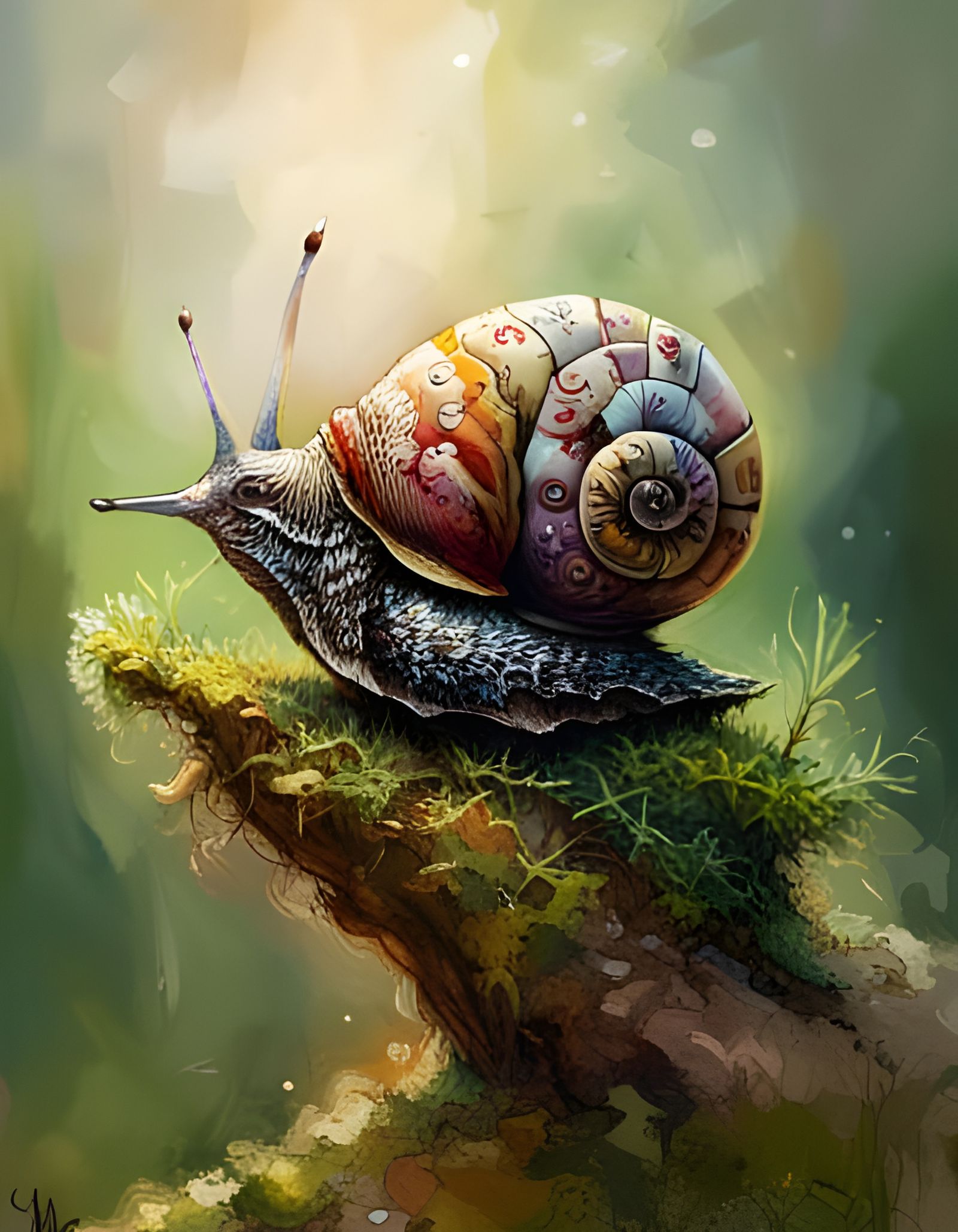 Snail goddamnai omg it’s so hard  by @Vira