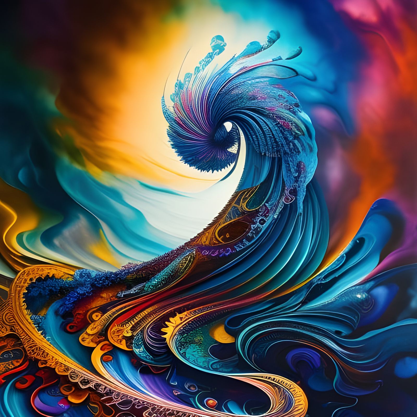 The Past Recedes  by @downisthenewup