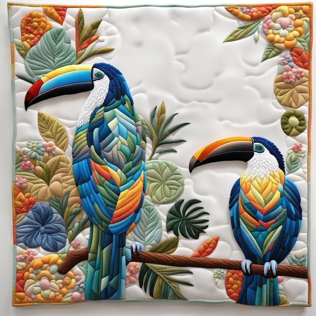 Patchwork toucan