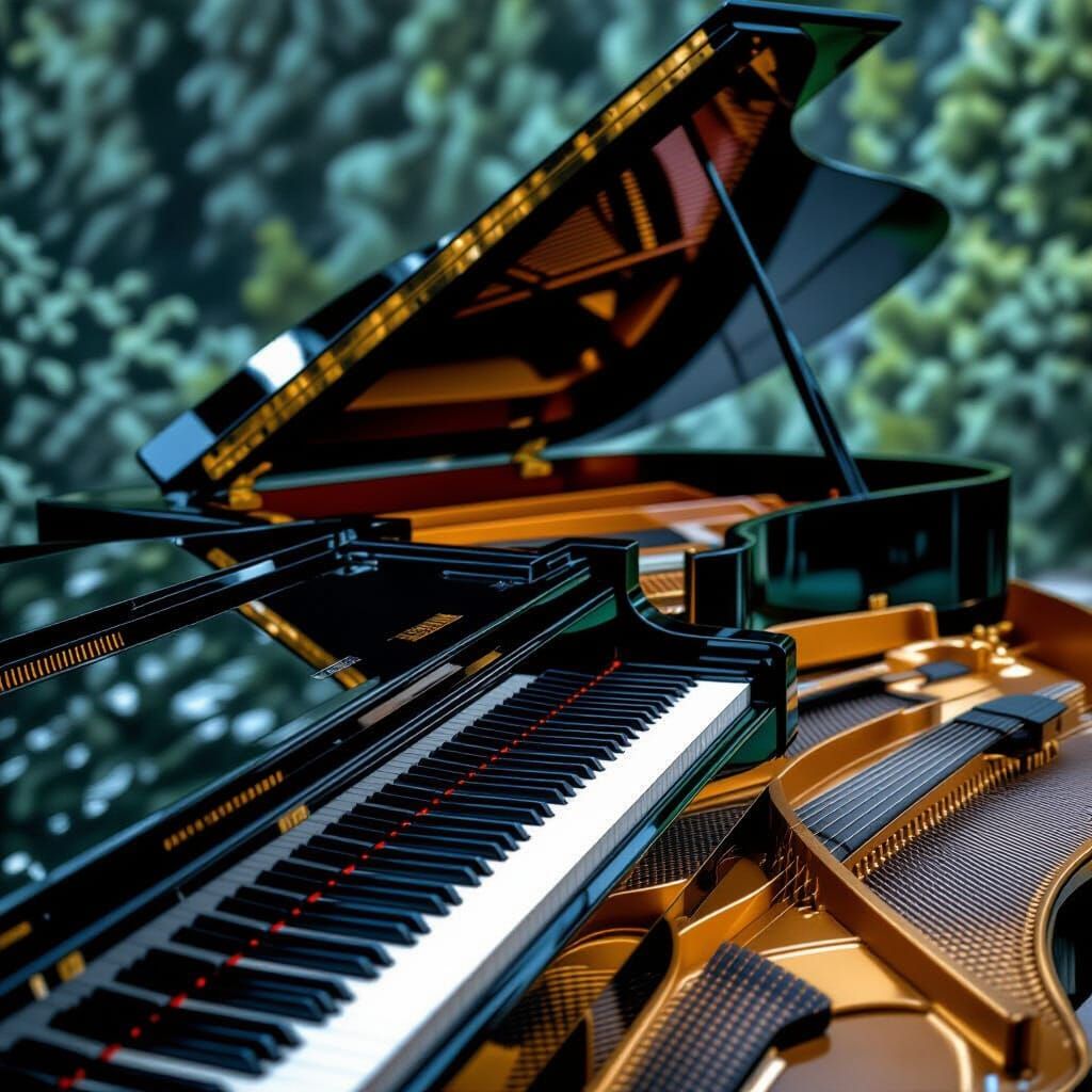 Elegant Piano Scene