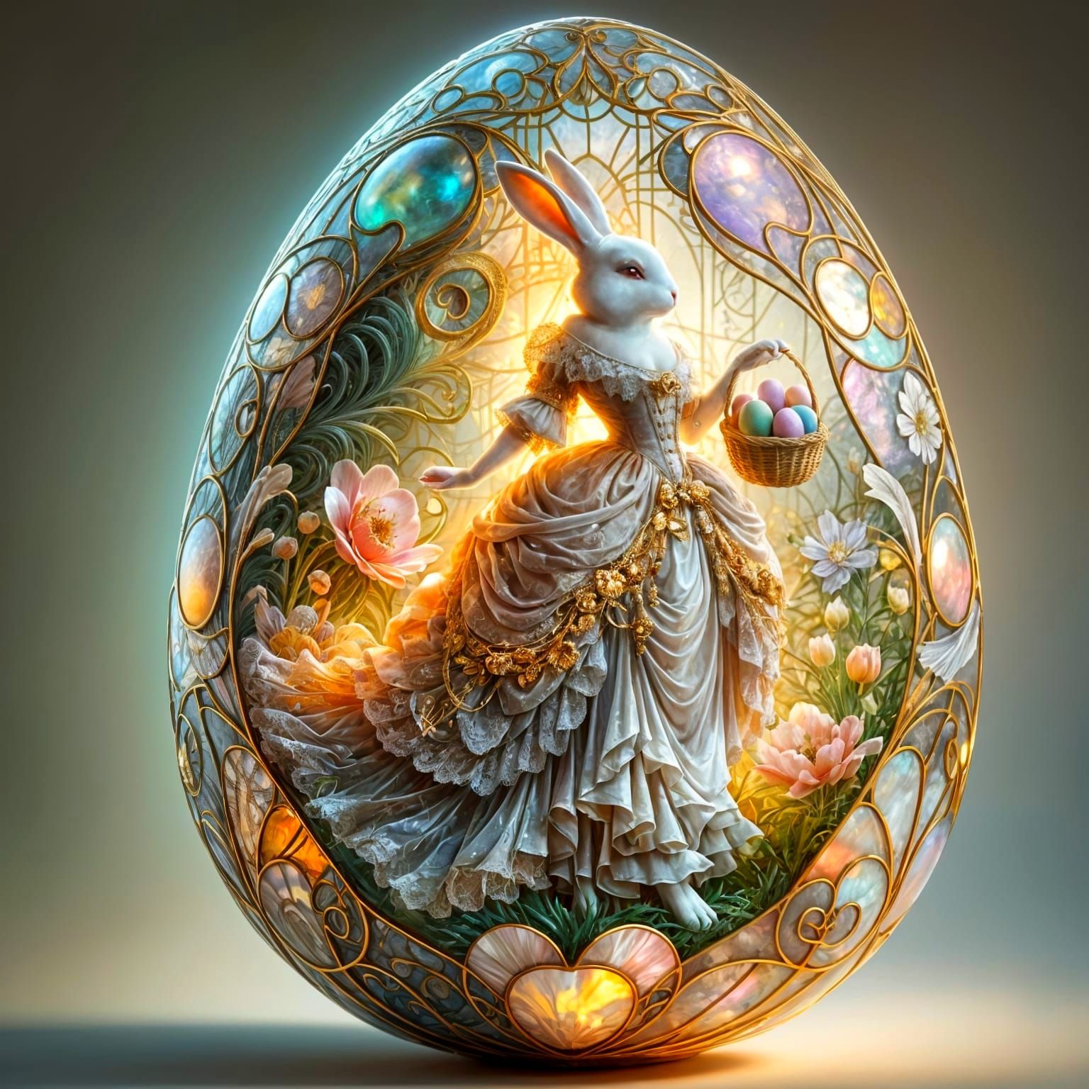 Easter Bunny  by @Lifelenstrades