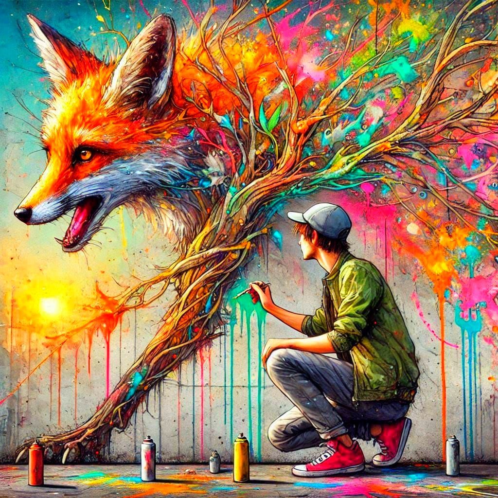 GRAFFITI FOX