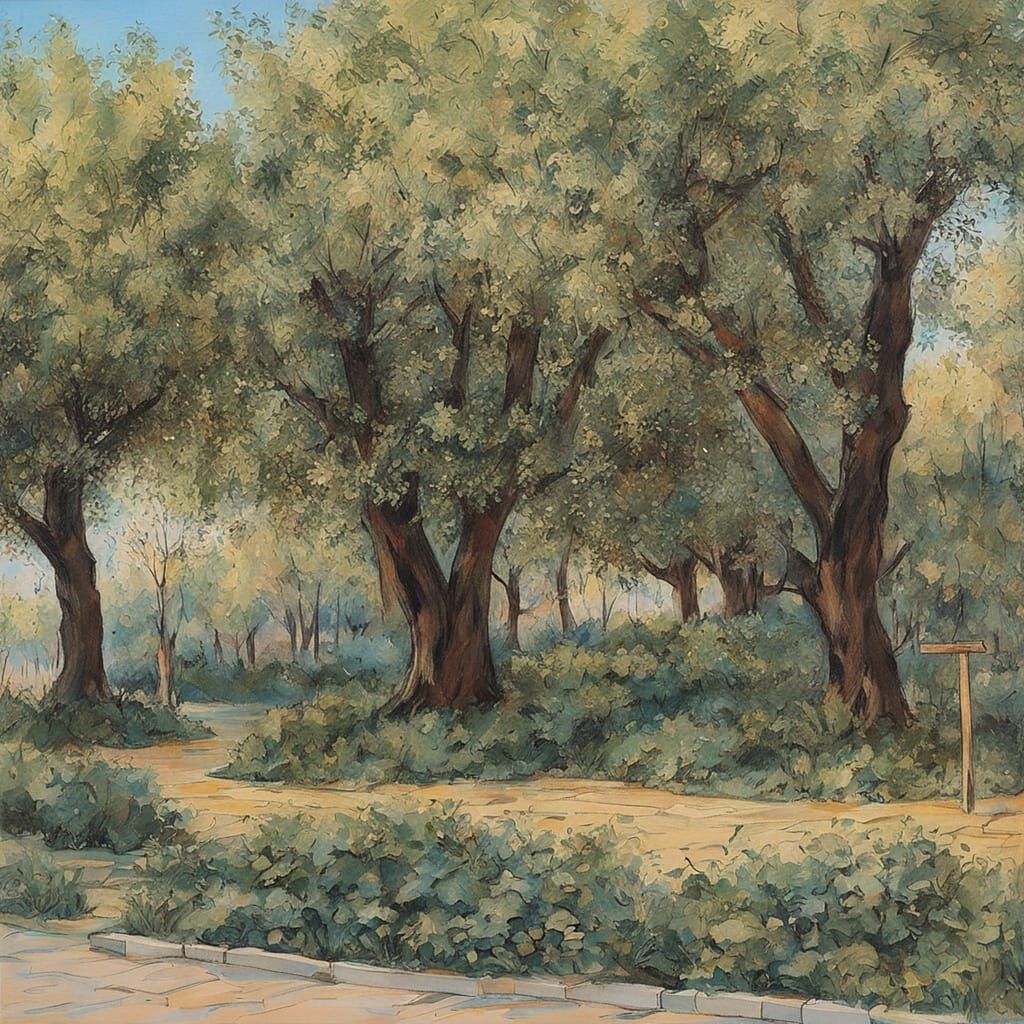 Antique Pocket Watch With Tree of Life, Hyperrealist Art