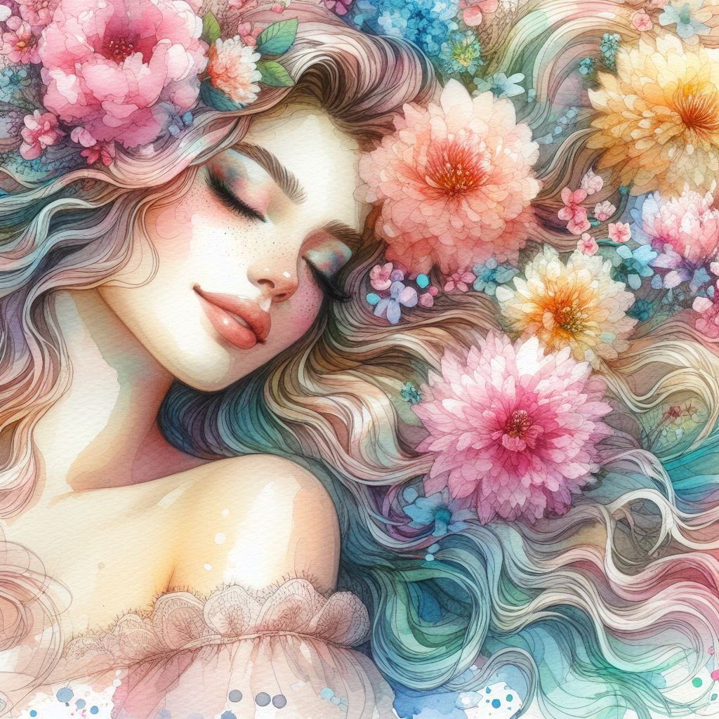 Sleeping in the Flowers