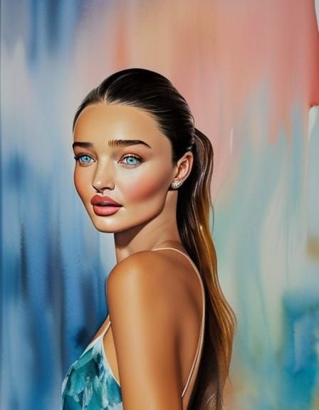 Miranda Kerr - AI Generated Artwork - NightCafe Creator