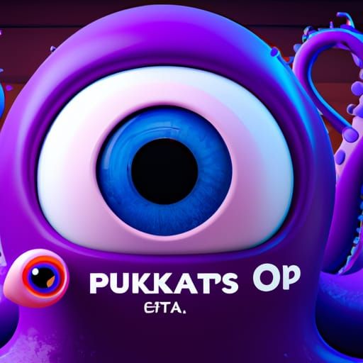Eye, octopus grace purple 💜 Pixar, Disney, concept art, 3d ...
