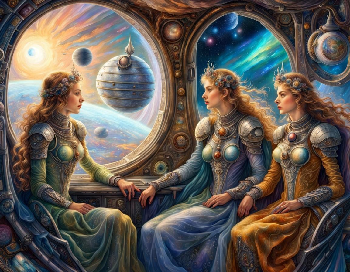 Sisters Of Avalon  by @Mrs Fluffy