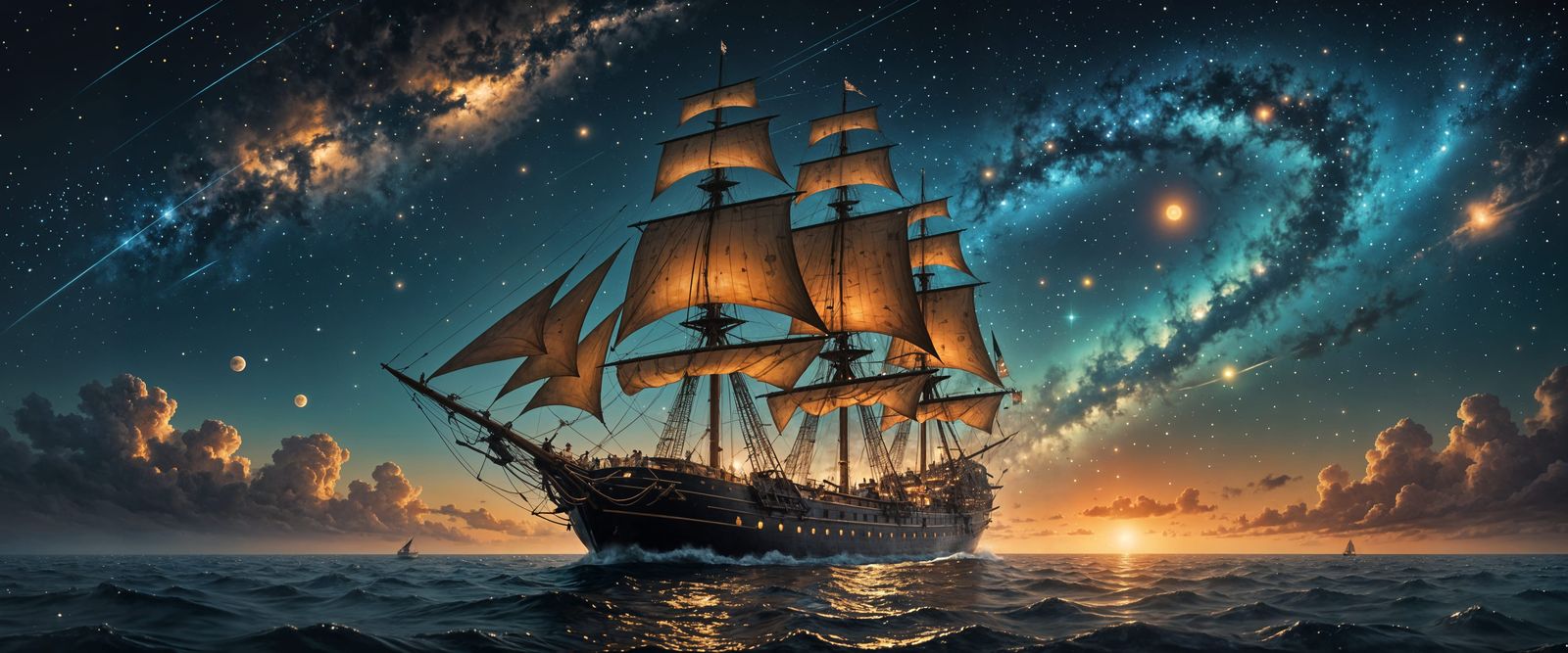 The Celestial Voyager  by @Chib