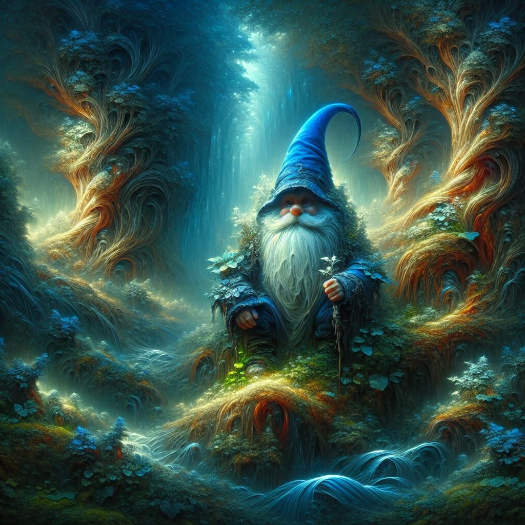 The Great Father Gnome in His Infinite Wisdom  by @Doublecrash