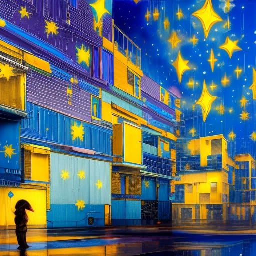 The starry streets