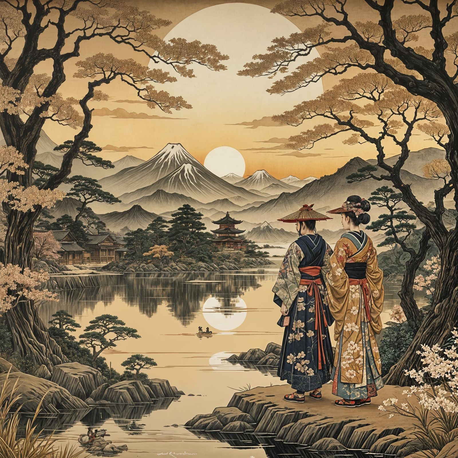 Ukiyo E  by @Valmond Teng