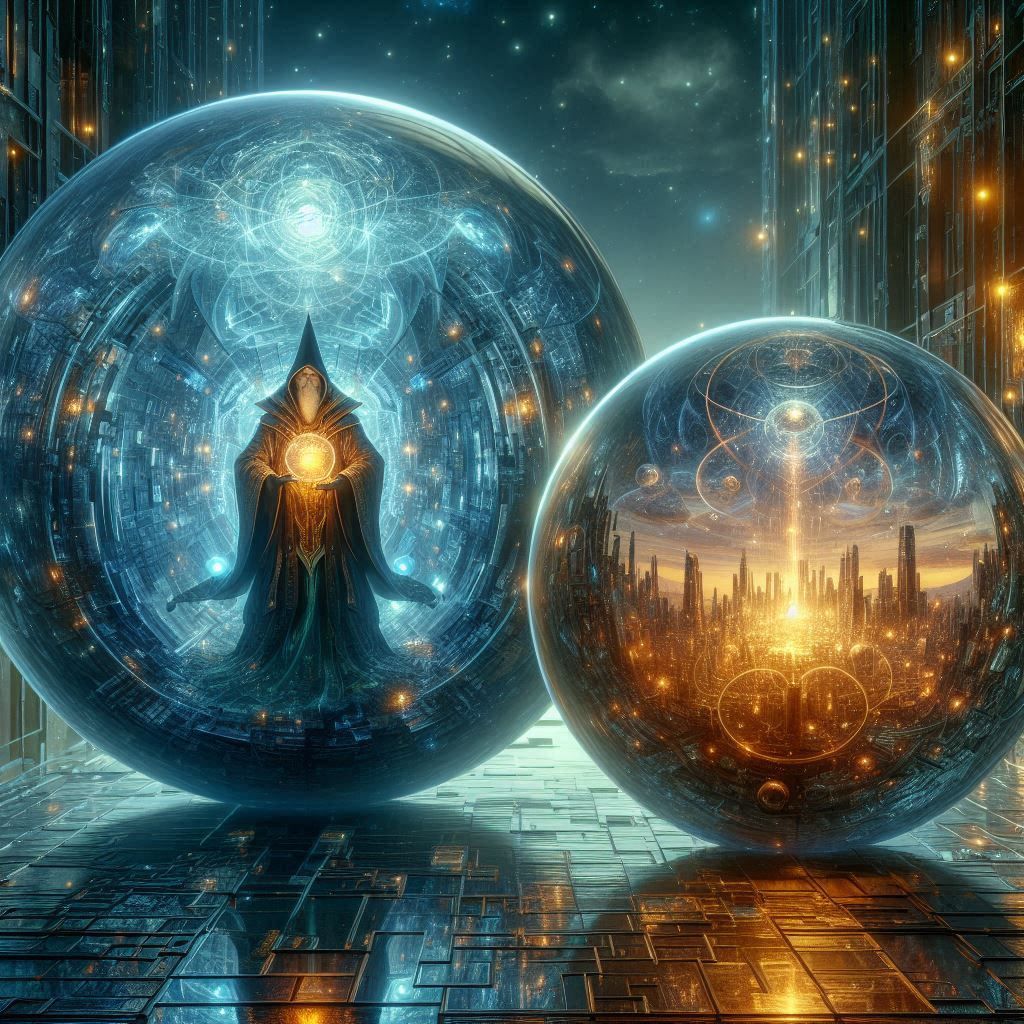 The wizard and his portals