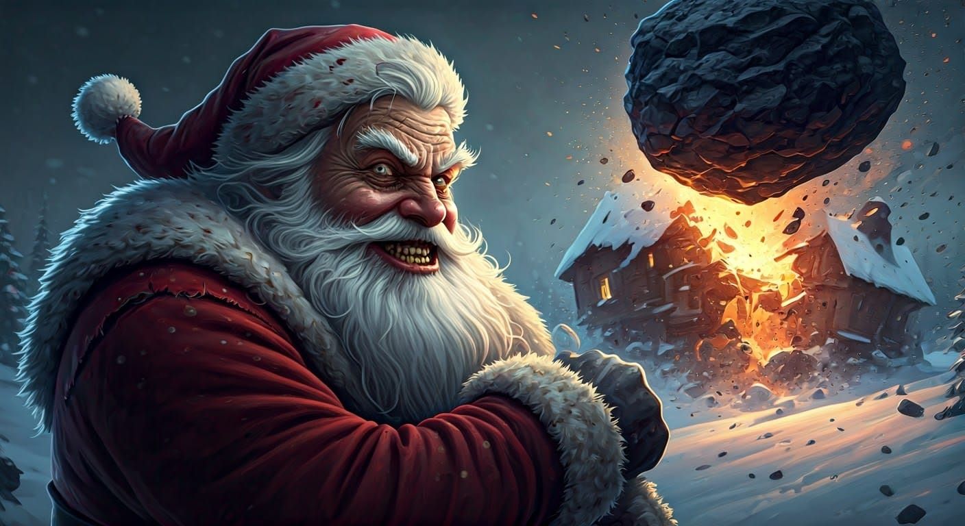 You're getting coal this year!  by @Charles Stonewall