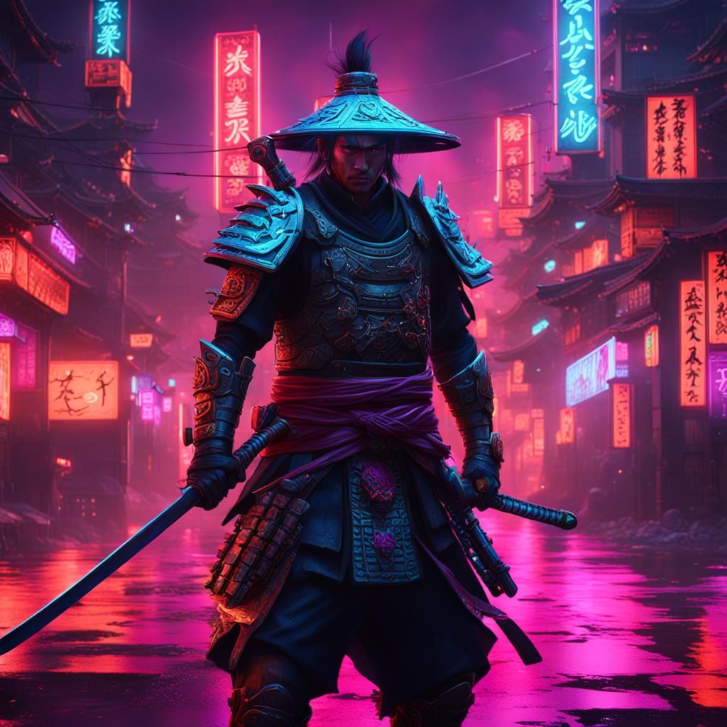 neon samurai
