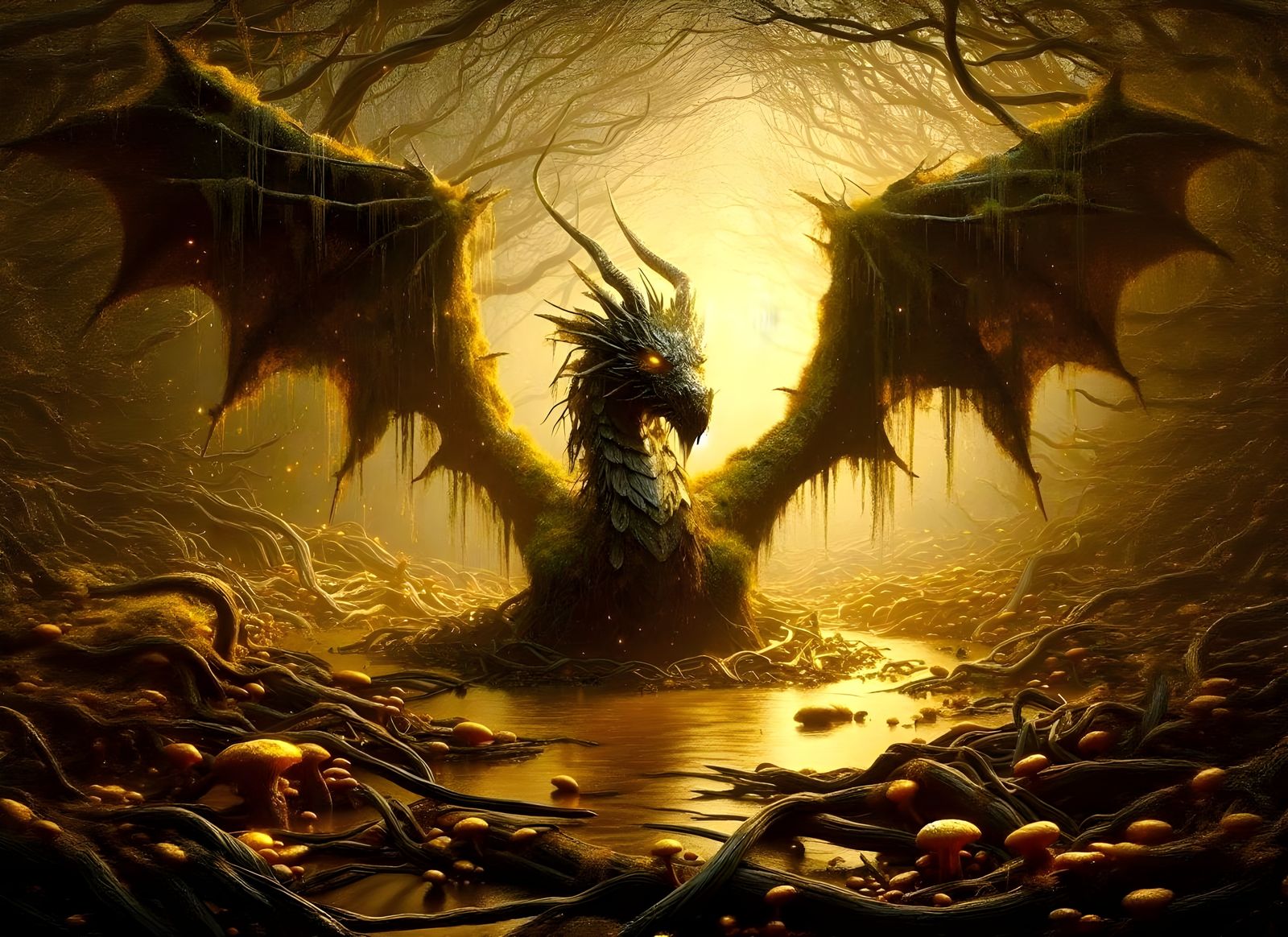 the nest in the swamp