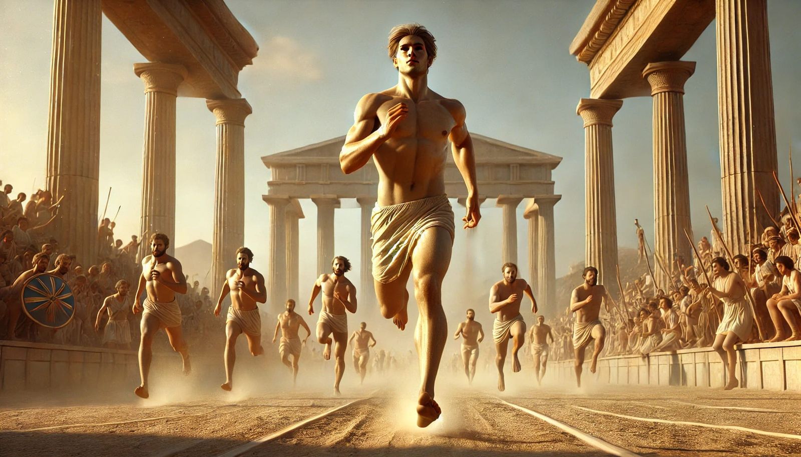 Ancient Olympic Runners 1
