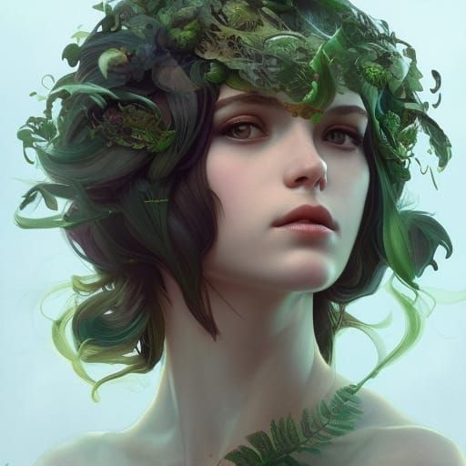 Fern fairy - AI Generated Artwork - NightCafe Creator