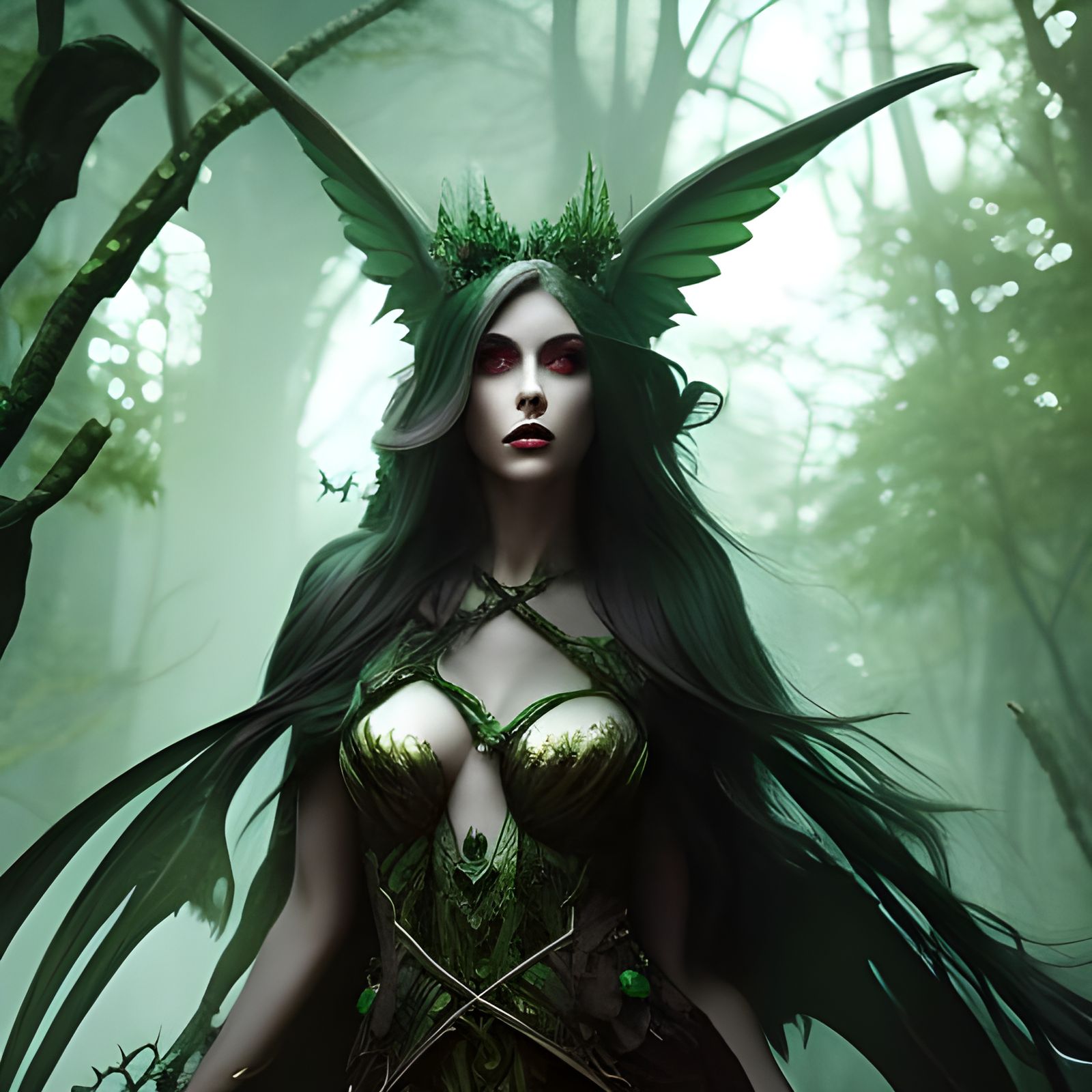 Faerie Queen of Wallow - AI Generated Artwork - NightCafe Creator