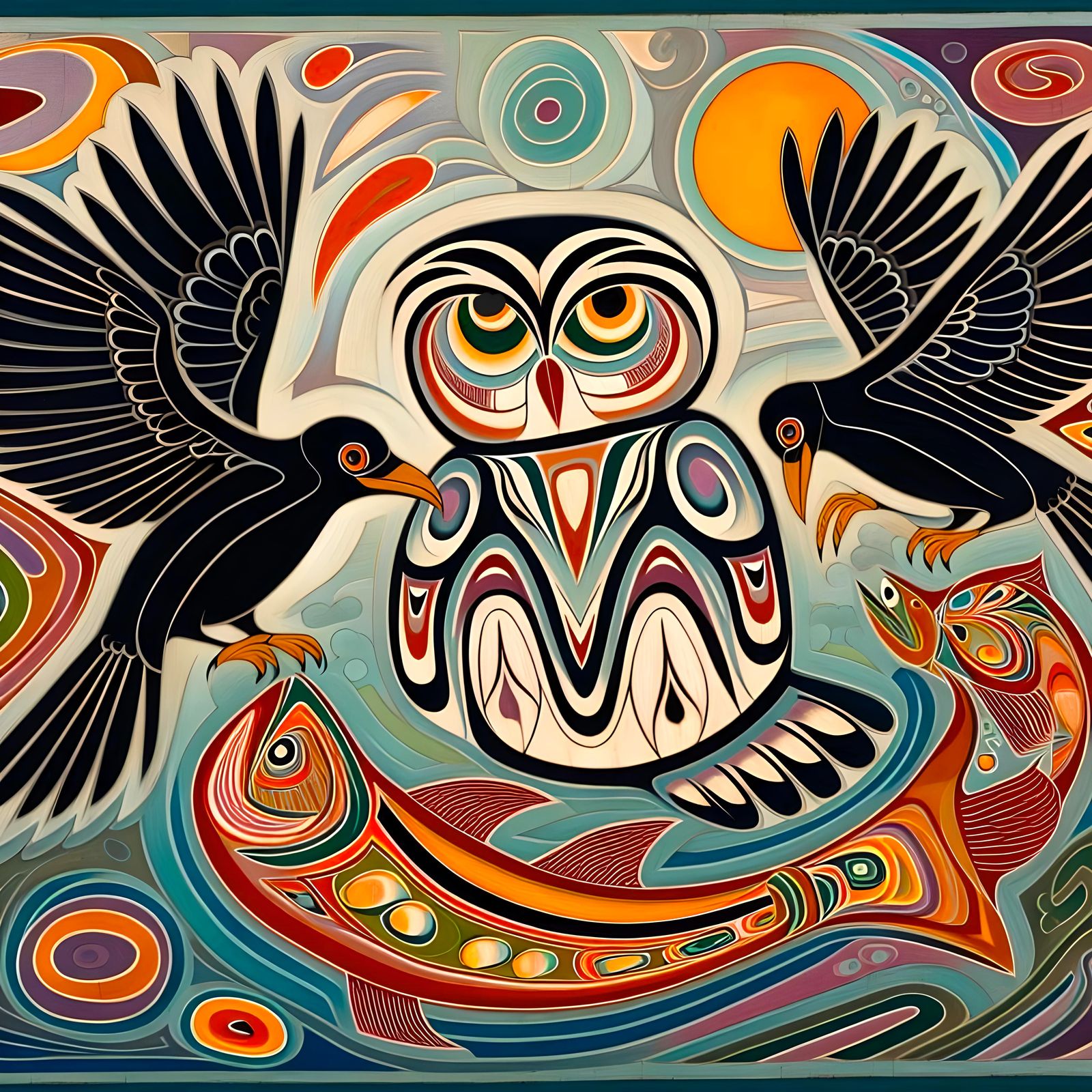 Inuit Style (Drunken Owl) :)