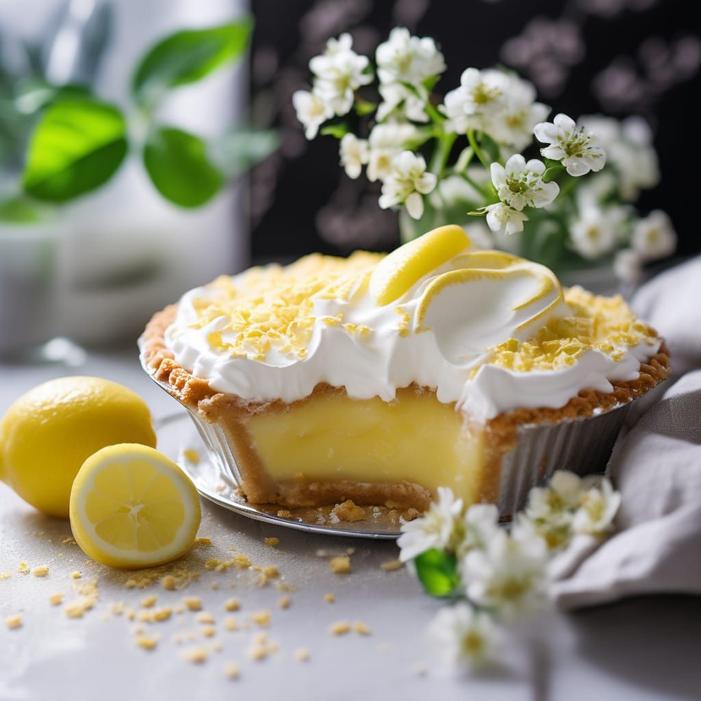 Delicious lemon pie