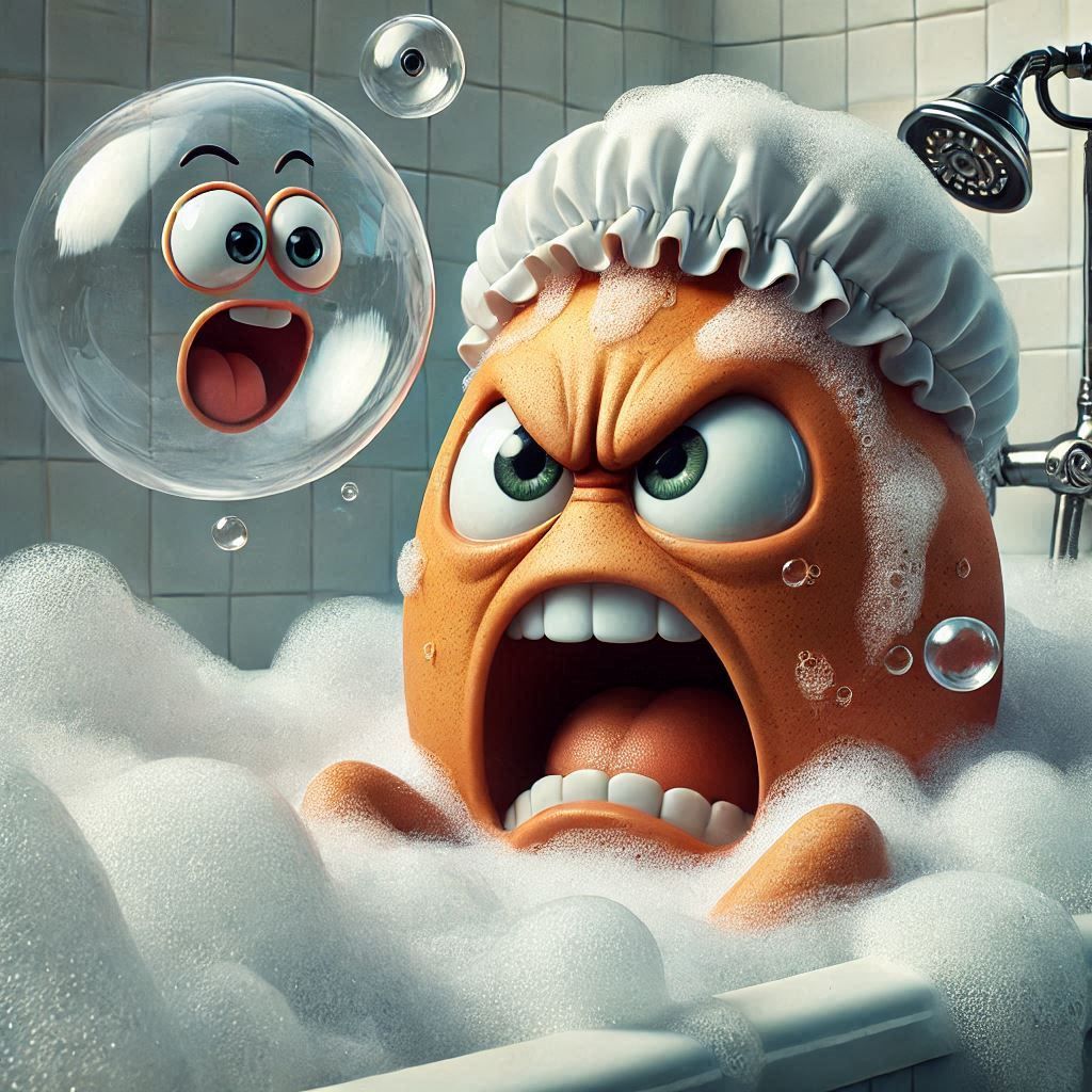 Well, what?! I don’t want to get my shell wet! Does that surprise you?