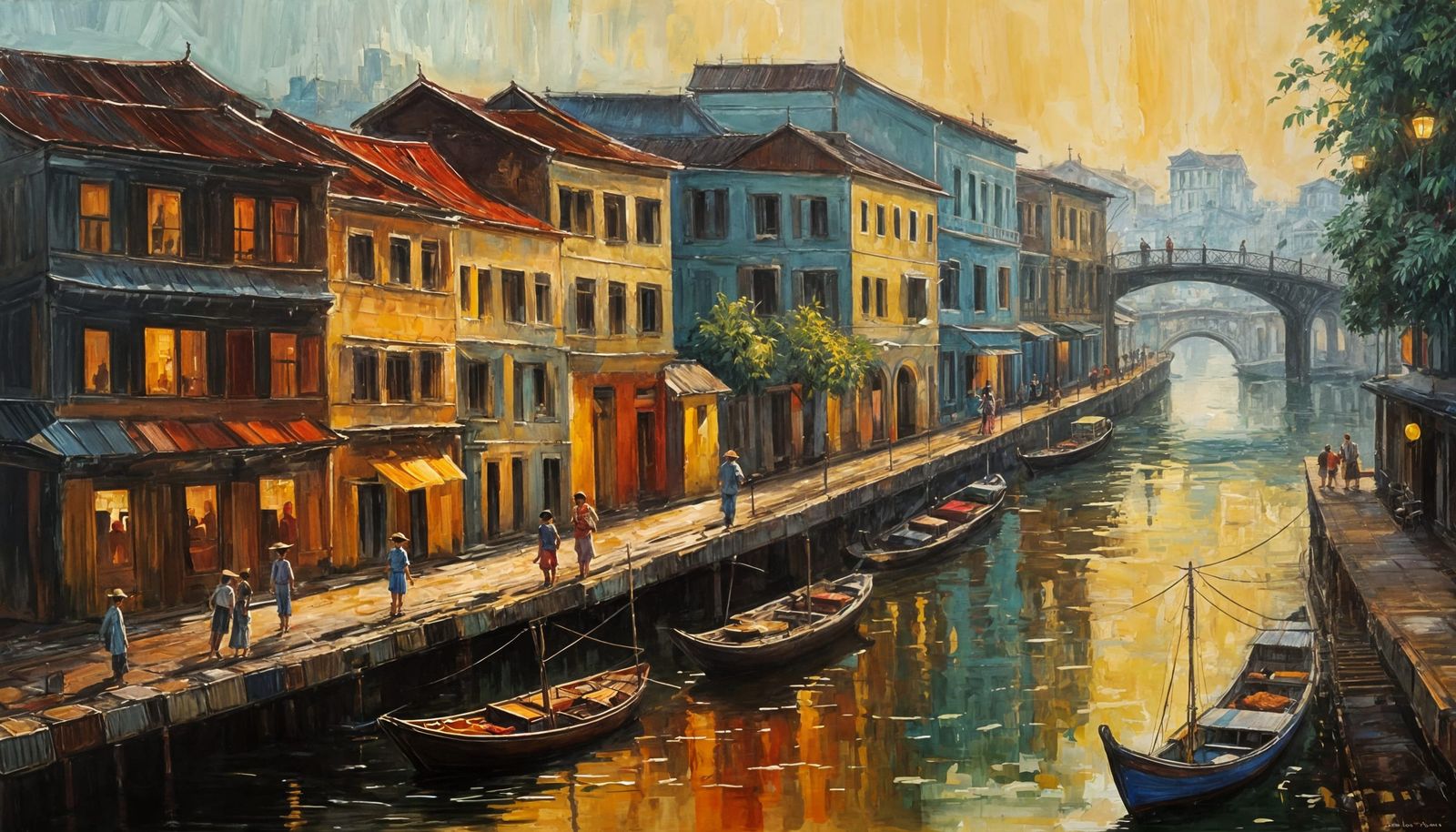 Indochina Riverport - Series 6  by @Ex-Nihilo