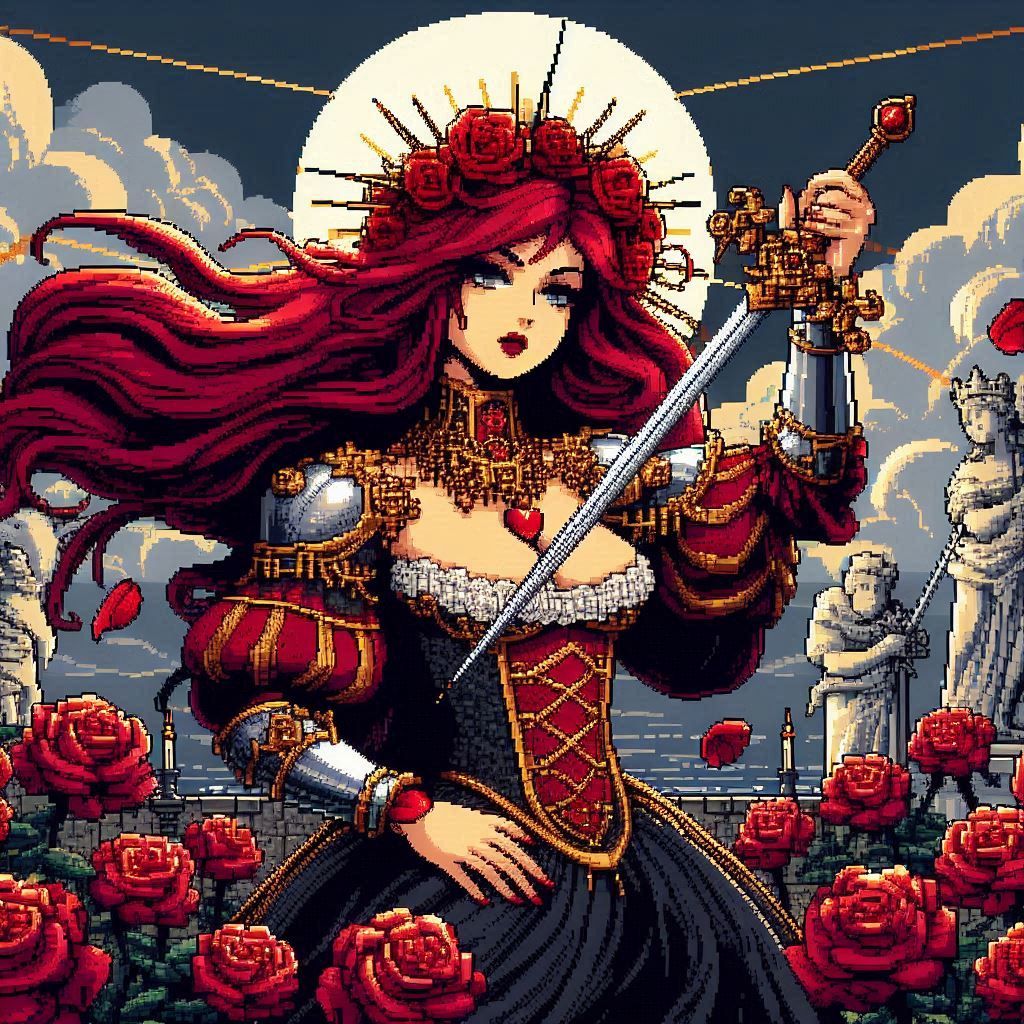 This Princess ,has a blade