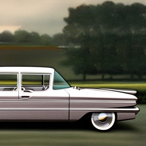 rejected proposal for 1959 luxury sedan