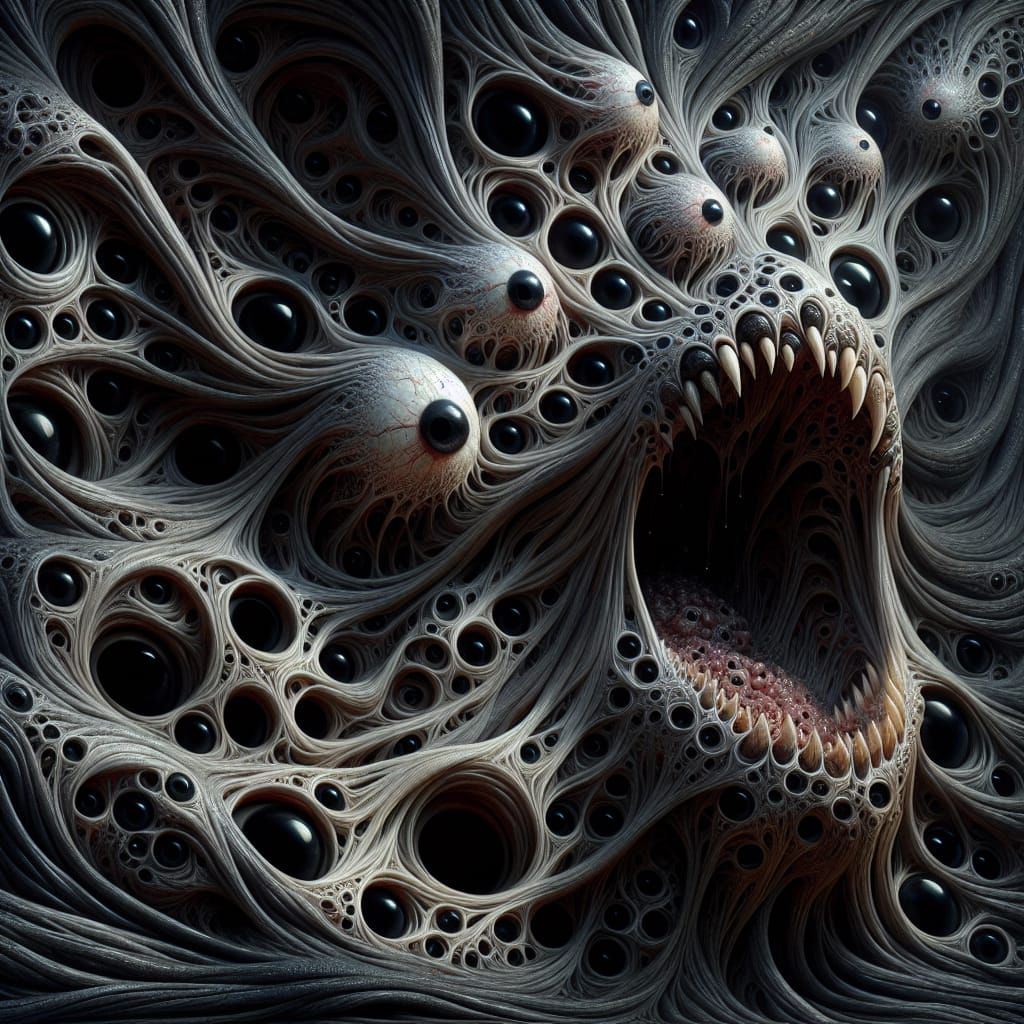The Gnawing Abyss  by @BrazilIAn_Nerd