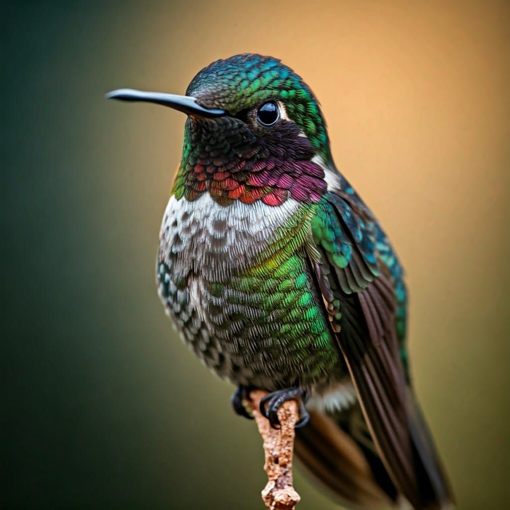 Colibrí regordete  by @maria camila uribe bermudez