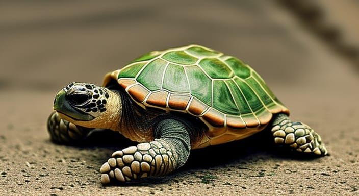 Cute turtle