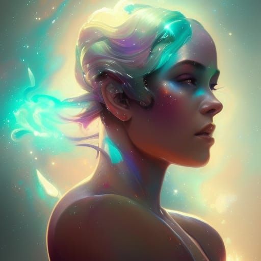 Galaxy goddess