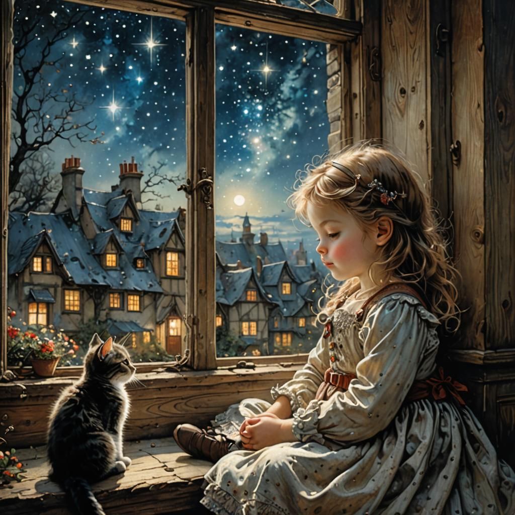 Starry Night  by @Ethereal Spirit