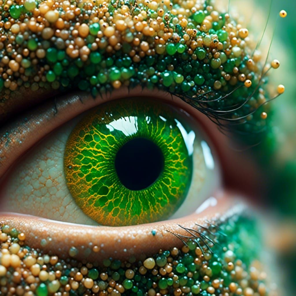 <lora:G-Eye:1.0> MAcro shot of eye - amazing detail - green eye Caucasian 