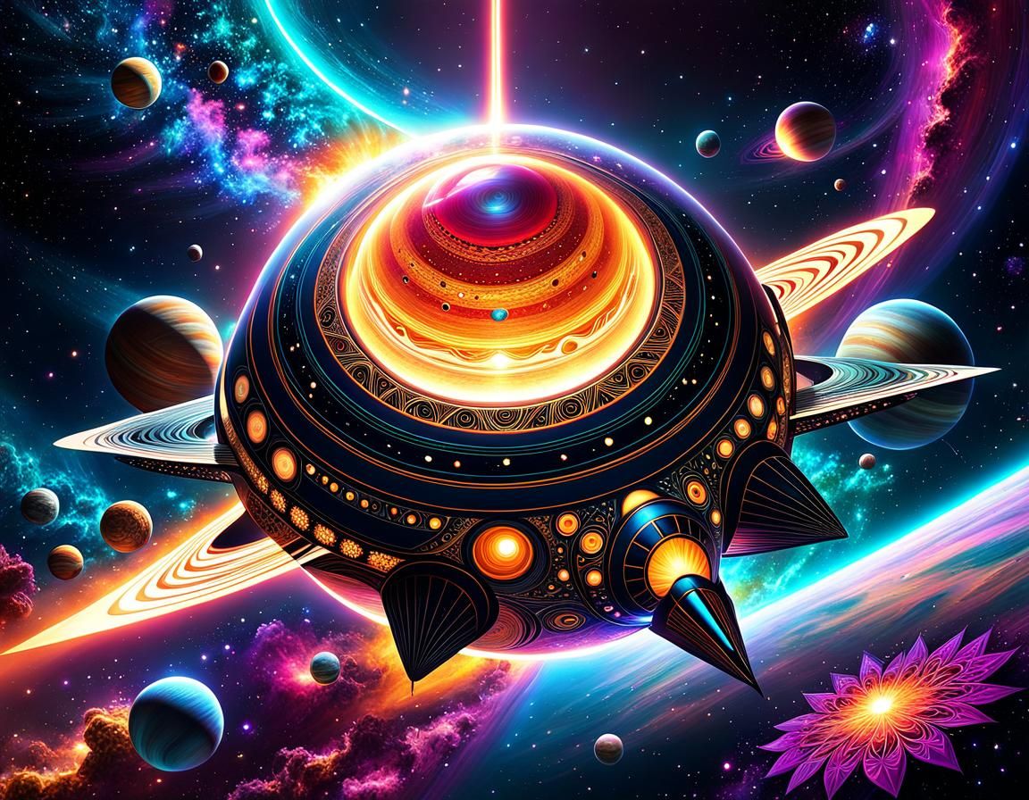Crazy Cosmic Starship
