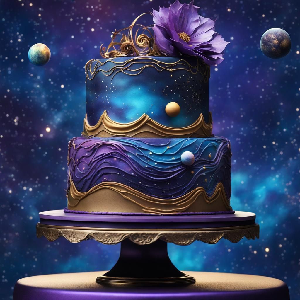 Wedding Cake. When world 🌎 collide  by @GreenNails