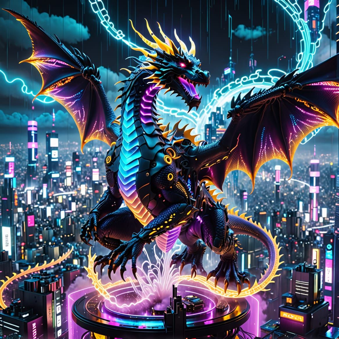 Chromatic dragon