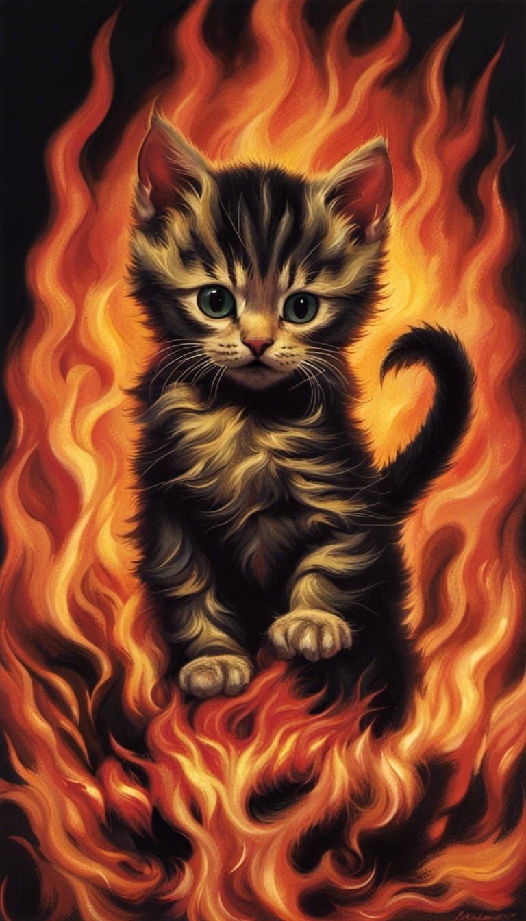 Photograph Portrait of the real evil enraged 