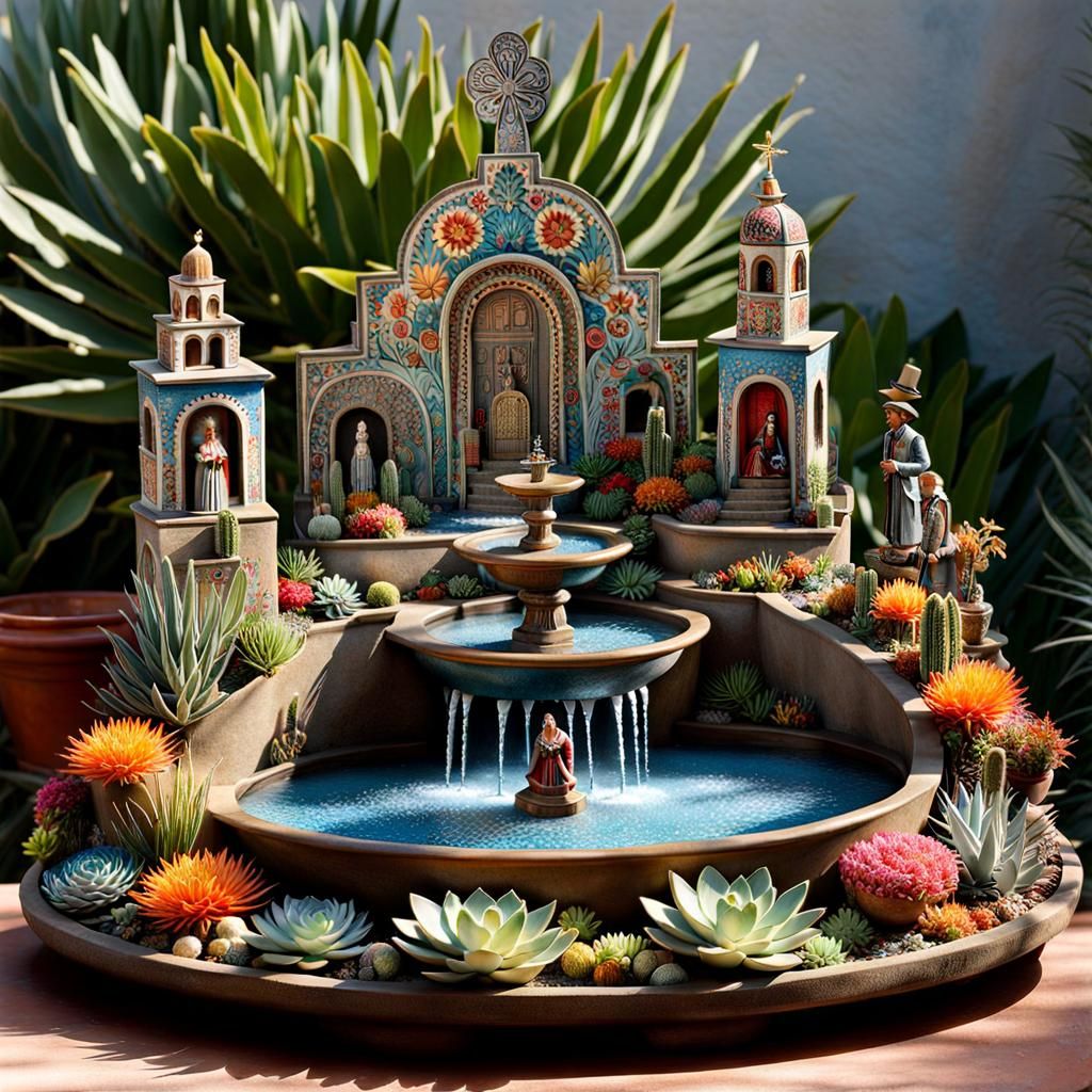 Ofrenda Fountain   by @BLDevereaux